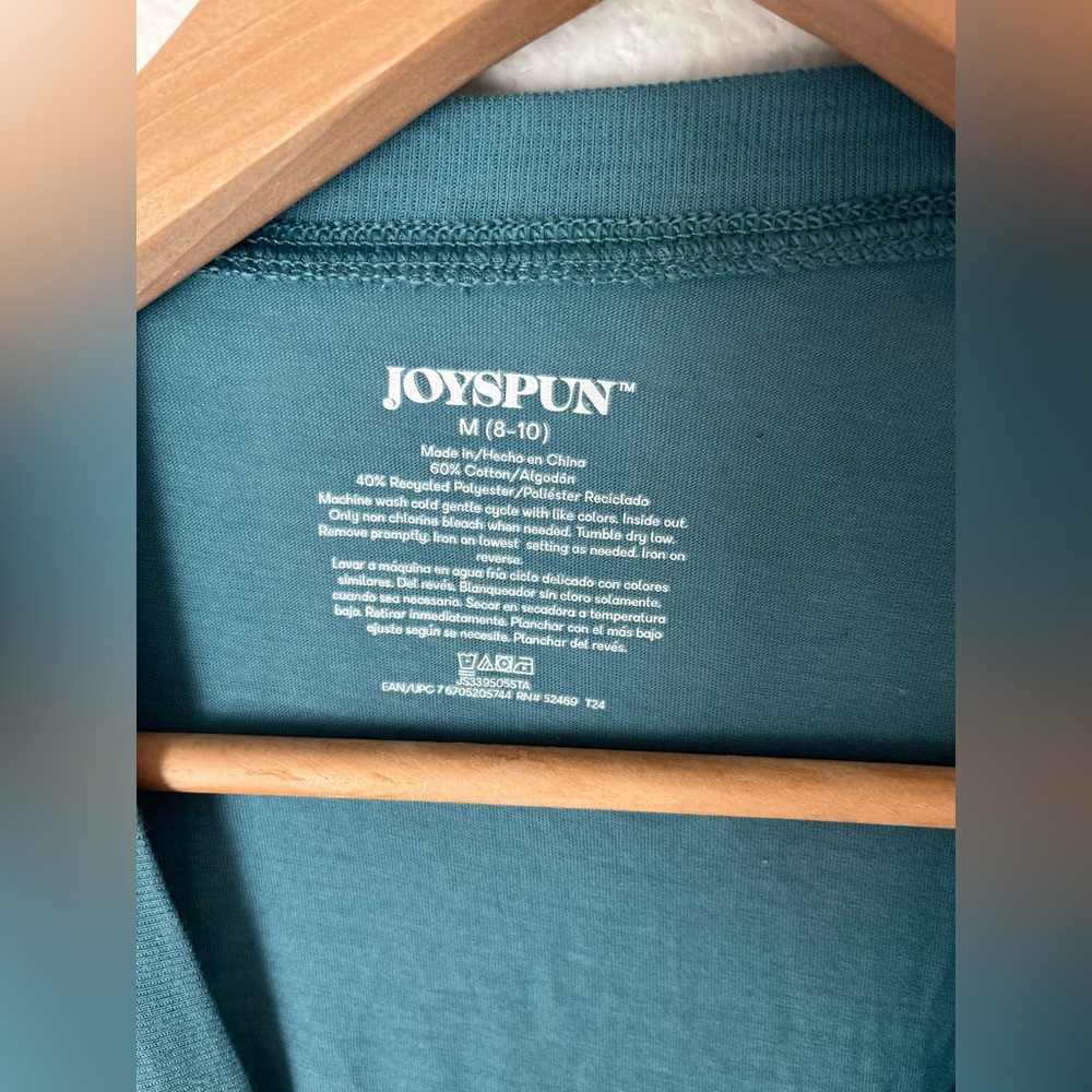 Joyspun Good Morning Gorgeous Oversized Cropped Lounge Tee M - Picture 5 of 8